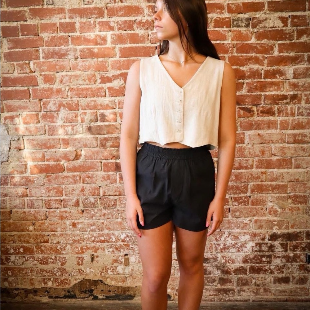 Linen Vest